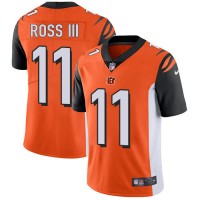 Nike Cincinnati Bengals #11 John Ross III Orange Alternate Youth Stitched NFL Vapor Untouchable Limited Jersey