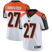 Nike Cincinnati Bengals #27 Dre Kirkpatrick White Youth Stitched NFL Vapor Untouchable Limited Jersey