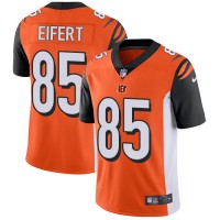 Nike Cincinnati Bengals #85 Tyler Eifert Orange Alternate Youth Stitched NFL Vapor Untouchable Limited Jersey