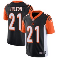 Nike Cincinnati Bengals #21 Mike Hilton Black Team Color Youth Stitched NFL Vapor Untouchable Limited Jersey