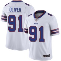 Nike Buffalo Bills #91 Ed Oliver White Youth Stitched NFL Vapor Untouchable Limited Jersey