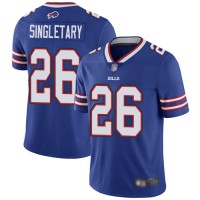 Nike Buffalo Bills #26 Devin Singletary Royal Blue Team Color Youth Stitched NFL Vapor Untouchable Limited Jersey