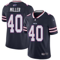 Nike Buffalo Bills #40 Von Miller Navy Youth Stitched NFL Limited Inverted Legend Jersey