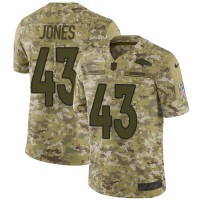 Nike Denver Broncos #43 Joe Jones Camo Youth Stitched NFL Limited 2018 Salute To Service Jersey