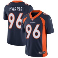 Nike Denver Broncos #96 Shelby Harris Navy Blue Alternate Youth Stitched NFL Vapor Untouchable Limited Jersey