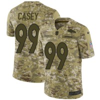 Nike Denver Broncos #99 Jurrell Casey Camo Youth Stitched NFL Limited 2018 Salute To Service Jersey