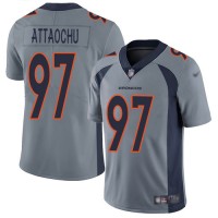 Nike Denver Broncos #97 Jeremiah Attaochu Gray Youth Stitched NFL Limited Inverted Legend Jersey
