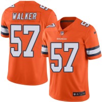 Nike Denver Broncos #57 Demarcus Walker Orange Youth Stitched NFL Limited Rush Jersey