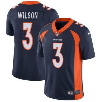 Nike Denver Broncos #3 Russell Wilson Navy Blue Alternate Youth Stitched NFL Vapor Untouchable Limited Jersey