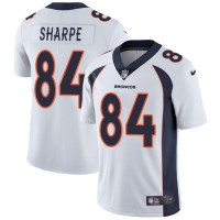 Nike Denver Broncos #84 Shannon Sharpe White Youth Stitched NFL Vapor Untouchable Limited Jersey