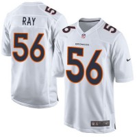 Nike Denver Broncos #56 Shane Ray White Youth Stitched NFL Game Event Jersey