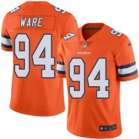 Nike Denver Broncos #94 DeMarcus Ware Orange Youth Stitched NFL Limited Rush Jersey