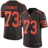 Nike Cleveland Browns #73 Joe Thomas Brown Youth Stitched NFL Limited Rush Jersey