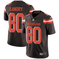 Nike Cleveland Browns #80 Jarvis Landry Brown Team Color Youth Stitched NFL Vapor Untouchable Limited Jersey