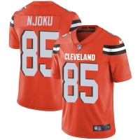 Nike Cleveland Browns #85 David Njoku Orange Alternate Youth Stitched NFL Vapor Untouchable Limited Jersey