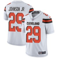 Nike Cleveland Browns #29 Duke Johnson Jr White Youth Stitched NFL Vapor Untouchable Limited Jersey