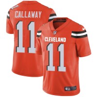 Nike Cleveland Browns #11 Antonio Callaway Orange Alternate Youth Stitched NFL Vapor Untouchable Limited Jersey