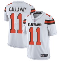 Nike Cleveland Browns #11 Antonio Callaway White Youth Stitched NFL Vapor Untouchable Limited Jersey
