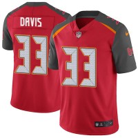 Nike Tampa Bay Buccaneers #33 Carlton Davis III Red Team Color Youth Stitched NFL Vapor Untouchable Limited Jersey