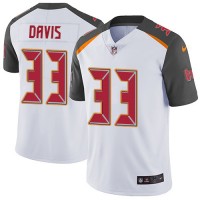 Nike Tampa Bay Buccaneers #33 Carlton Davis III White Youth Stitched NFL Vapor Untouchable Limited Jersey