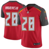 Nike Tampa Bay Buccaneers #28 Vernon Hargreaves III Red Team Color Youth Stitched NFL Vapor Untouchable Limited Jersey