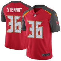 Nike Tampa Bay Buccaneers #36 M.J. Stewart Red Team Color Youth Stitched NFL Vapor Untouchable Limited Jersey