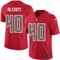 Nike Tampa Bay Buccaneers #40 Mike Alstott Red Youth Stitched NFL Limited Rush Jersey