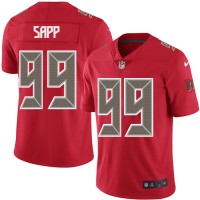 Nike Tampa Bay Buccaneers #99 Warren Sapp Red Youth Stitched NFL Limited Rush Jersey