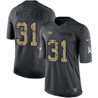 Nike Tampa Bay Buccaneers #31 Jordan Whitehead Black Youth Stitched NFL Limited 2016 Salute to Service Jersey