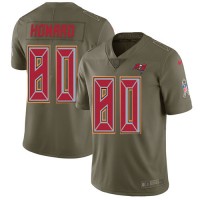 Nike Tampa Bay Buccaneers #80 O. J. Howard Olive Youth Stitched NFL Limited 2017 Salute to Service Jersey