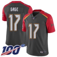 Nike Tampa Bay Buccaneers #17 Russell Gage Gray Youth Stitched NFL Limited Inverted Legend 100th Season Jersey