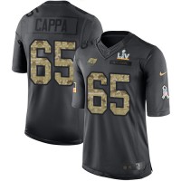 Nike Tampa Bay Buccaneers #65 Alex Cappa Black Youth Super Bowl LV Bound Stitched NFL Limited 2016 Salute to Service Jersey