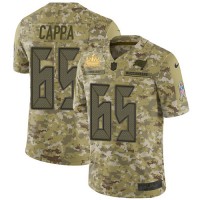Nike Tampa Bay Buccaneers #65 Alex Cappa Camo Youth Super Bowl LV Champions Patch Stitched NFL Limited 2018 Salute To Service Jersey