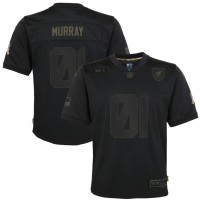 Arizona Arizona Cardinals #1 Kyler Murray Nike Youth 2020 Salute to Service Game Jersey Black