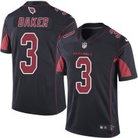 Nike Arizona Cardinals #3 Budda Baker Black Youth Stitched NFL Limited Rush Jersey