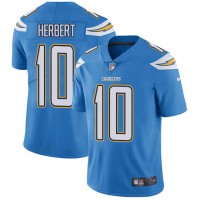 Nike Los Angeles Chargers #10 Justin Herbert Electric Blue Alternate Youth Stitched NFL Vapor Untouchable Limited Jersey