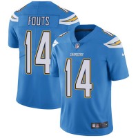 Nike Los Angeles Chargers #14 Dan Fouts Electric Blue Alternate Youth Stitched NFL Vapor Untouchable Limited Jersey