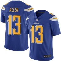 Nike Los Angeles Chargers #13 Keenan Allen Electric Blue Youth Stitched NFL Limited Rush Jersey