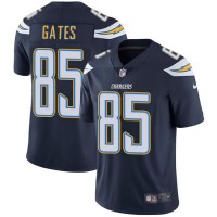 Nike Los Angeles Chargers #85 Antonio Gates Navy Blue Team Color Youth Stitched NFL Vapor Untouchable Limited Jersey