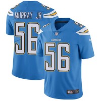 Nike Los Angeles Chargers #56 Kenneth Murray Jr Electric Blue Alternate Youth Stitched NFL Vapor Untouchable Limited Jersey