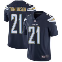 Nike Los Angeles Chargers #21 LaDainian Tomlinson Navy Blue Team Color Youth Stitched NFL Vapor Untouchable Limited Jersey