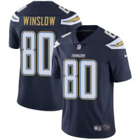 Nike Los Angeles Chargers #80 Kellen Winslow Navy Blue Team Color Youth Stitched NFL Vapor Untouchable Limited Jersey