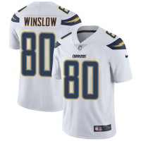 Nike Los Angeles Chargers #80 Kellen Winslow White Youth Stitched NFL Vapor Untouchable Limited Jersey