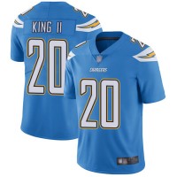 Nike Los Angeles Chargers #20 Desmond King II Electric Blue Alternate Youth Stitched NFL Vapor Untouchable Limited Jersey