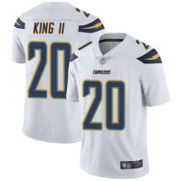 Nike Los Angeles Chargers #20 Desmond King II White Youth Stitched NFL Vapor Untouchable Limited Jersey