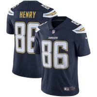 Nike Los Angeles Chargers #86 Hunter Henry Navy Blue Team Color Youth Stitched NFL Vapor Untouchable Limited Jersey