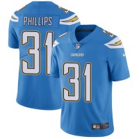 Nike Los Angeles Chargers #31 Adrian Phillips Electric Blue Alternate Youth Stitched NFL Vapor Untouchable Limited Jersey