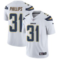 Nike Los Angeles Chargers #31 Adrian Phillips White Youth Stitched NFL Vapor Untouchable Limited Jersey
