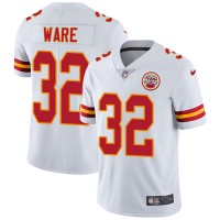 Nike Kansas City Chiefs #32 Spencer Ware White Youth Stitched NFL Vapor Untouchable Limited Jersey
