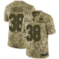Nike Kansas City Chiefs #38 L'Jarius Sneed Camo Youth Stitched NFL Limited 2018 Salute To Service Jersey